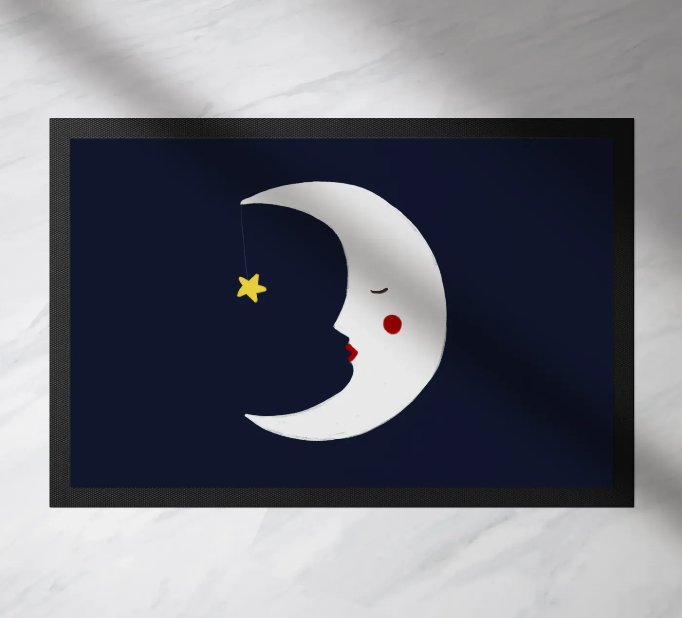 Lune paillasson de Sophie Augustin Illustration