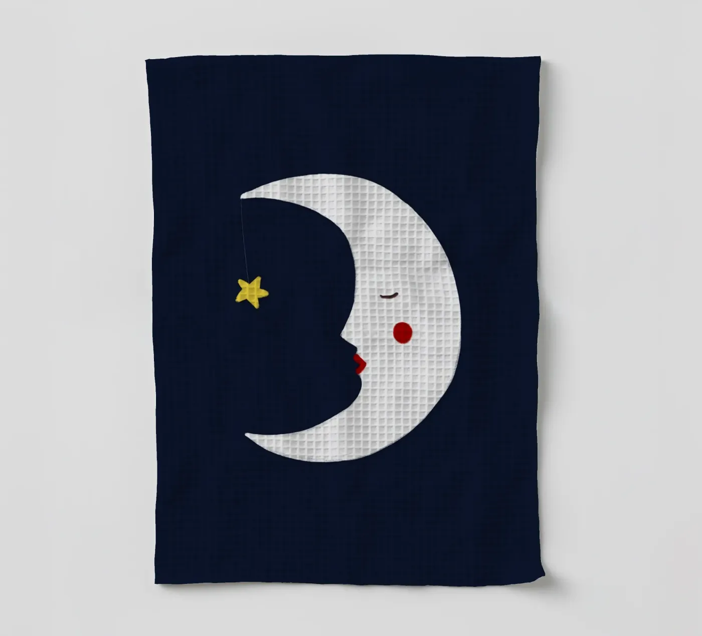 Lune torchon de Sophie Augustin Illustration