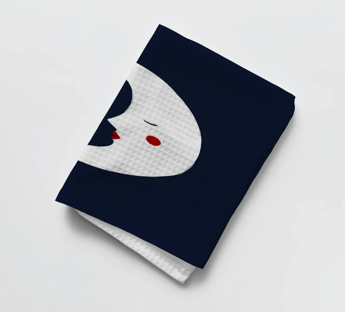Lune torchon de Sophie Augustin Illustration