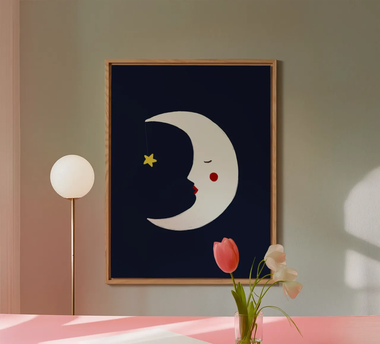 Luna pannello forex da Sophie Augustin Illustration