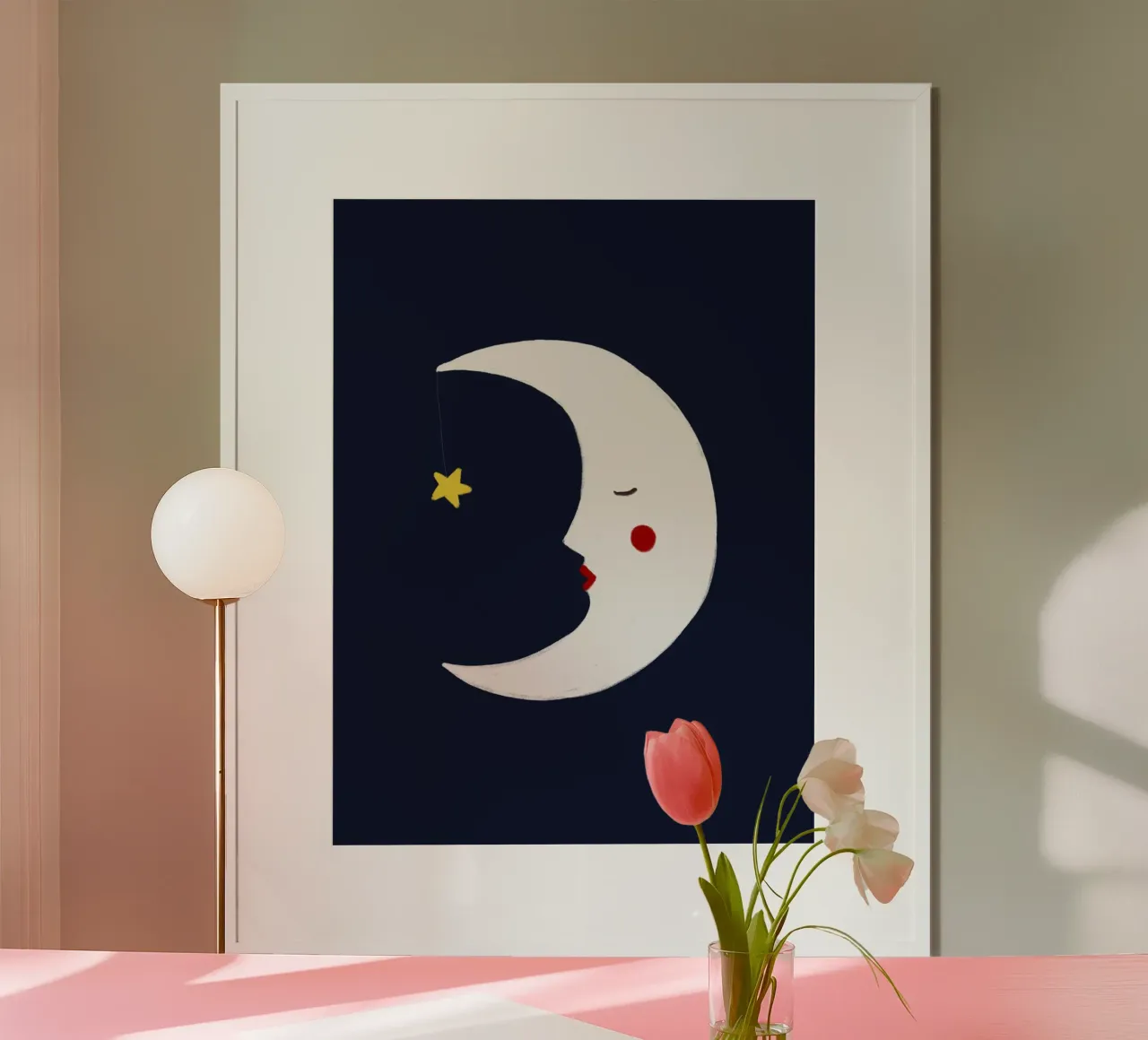 Luna poster da Sophie Augustin Illustration