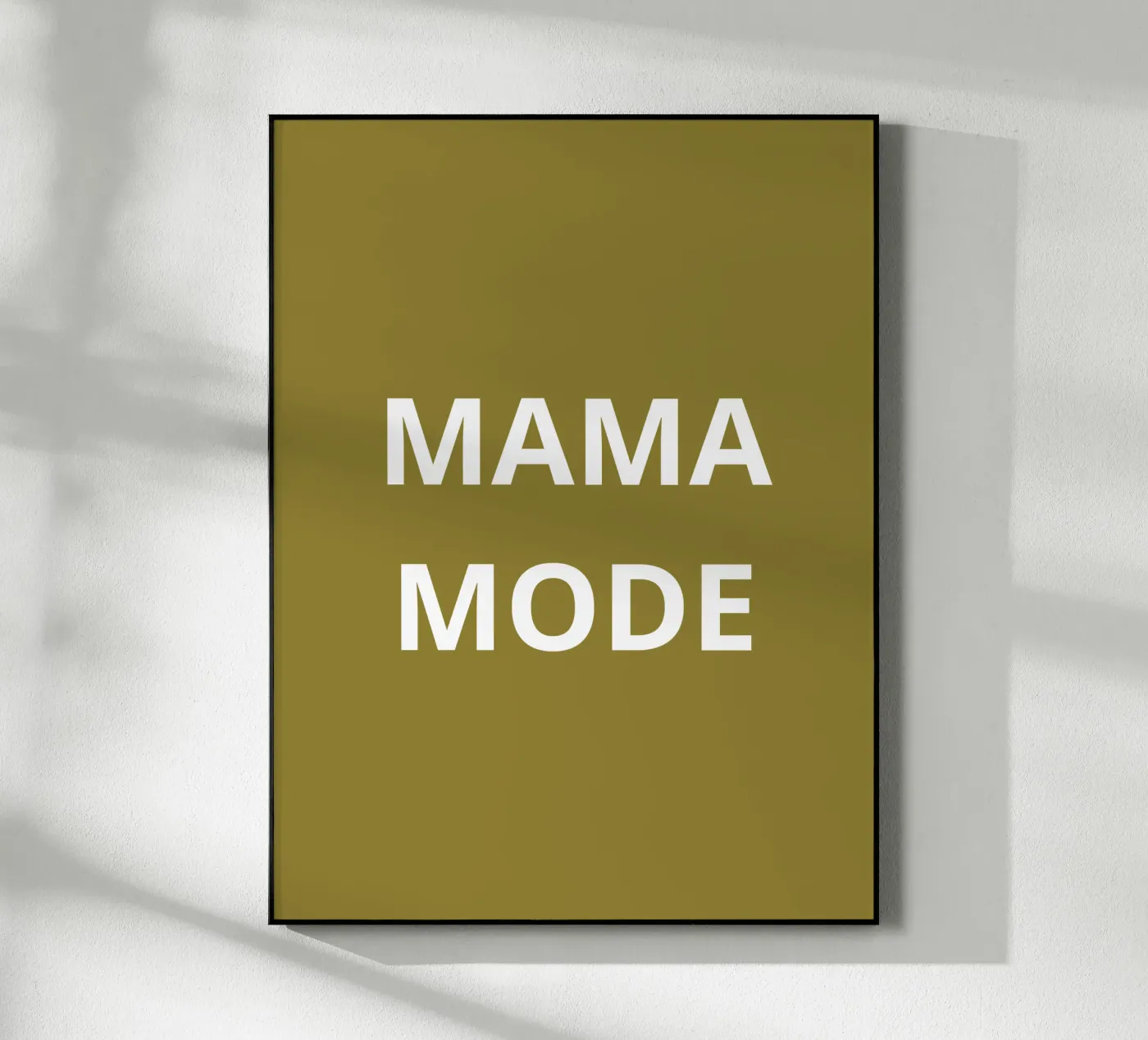 MAMA-MODUS Acryl-Glas von Simple