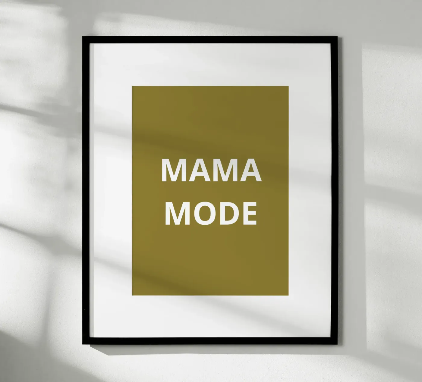 MAMA-MODUS poster van Simple