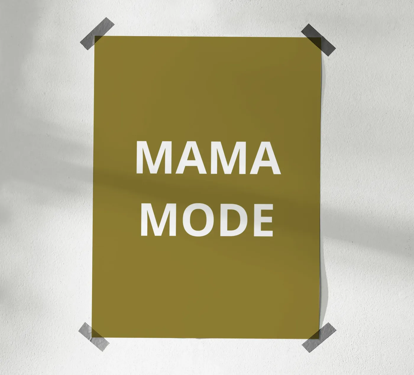 MAMA-MODUS poster van Simple