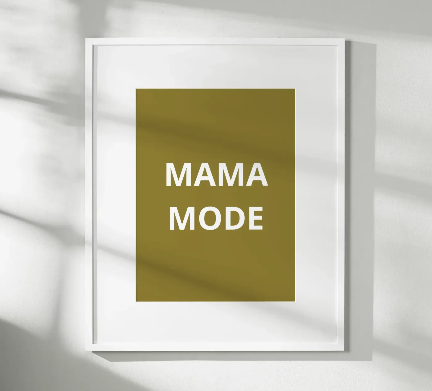MAMA-MODUS poster van Simple