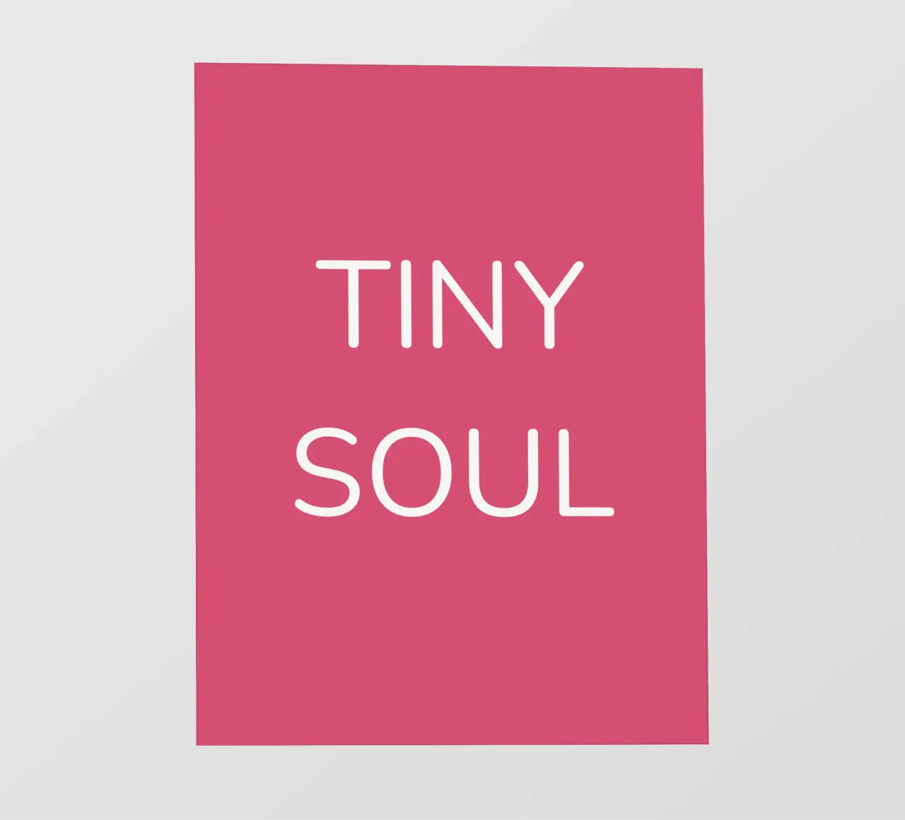 TINY SOUL fotobehang van Simple