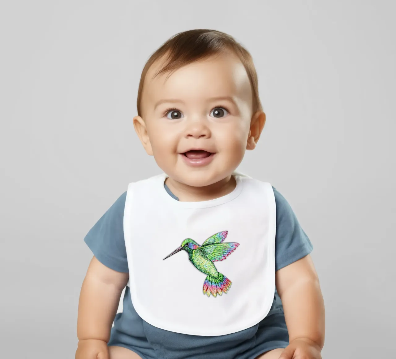 Colibrì bavaglino da BwiseLizzy