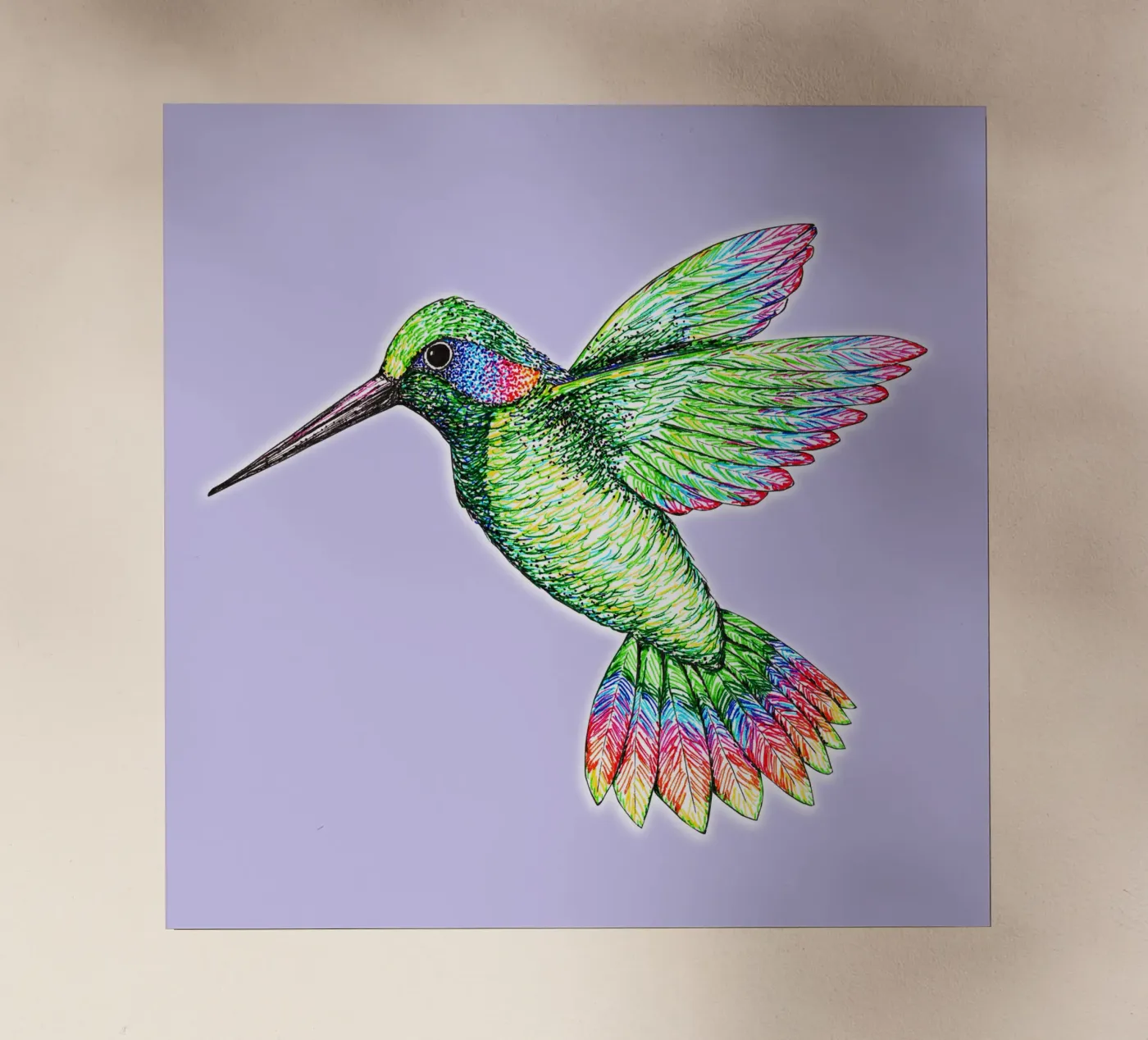 Colibrì pellicola backlit da BwiseLizzy