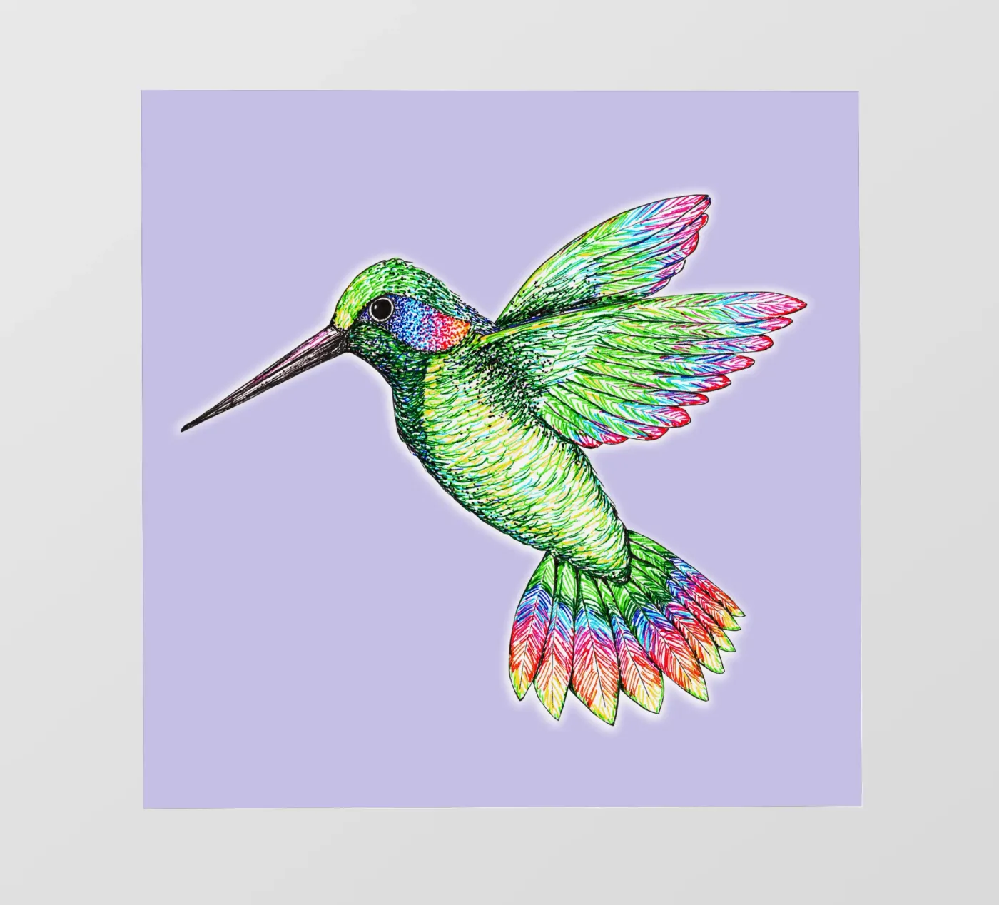 Colibrì pellicola backlit da BwiseLizzy