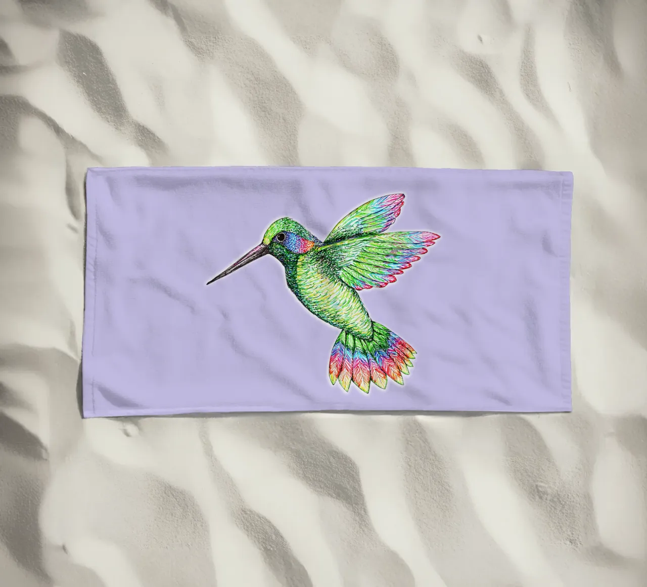 Colibrì telo mare da BwiseLizzy