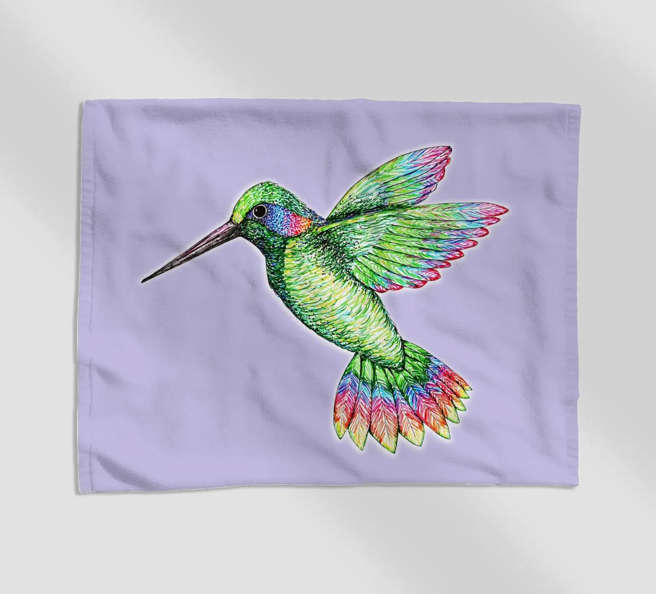 Colibrì telo mare da BwiseLizzy