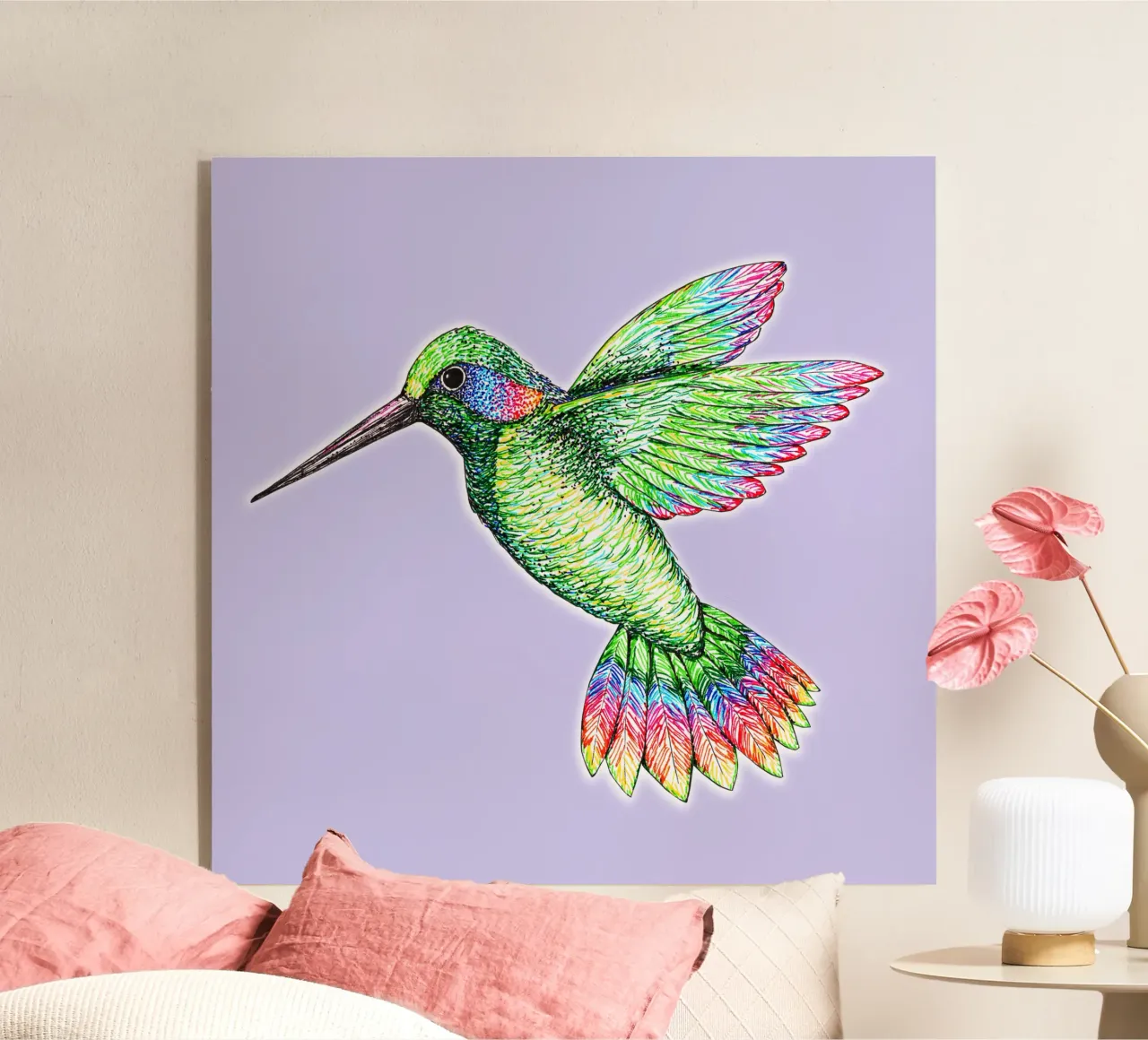 Colibrì plexiglass da BwiseLizzy