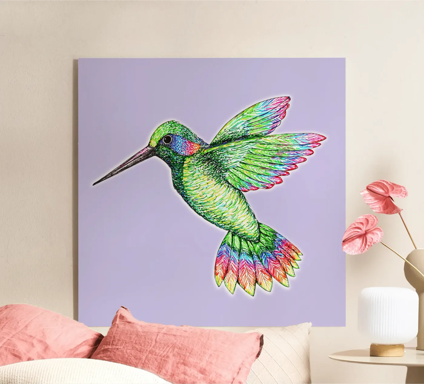 Hummingbird plexiglass da BwiseLizzy