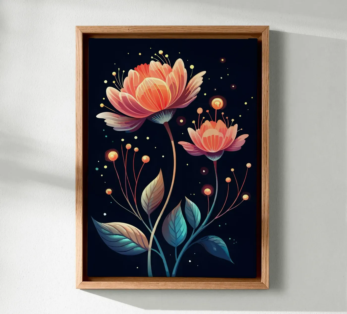 Celestial Blooms canvas by Artistic-shop