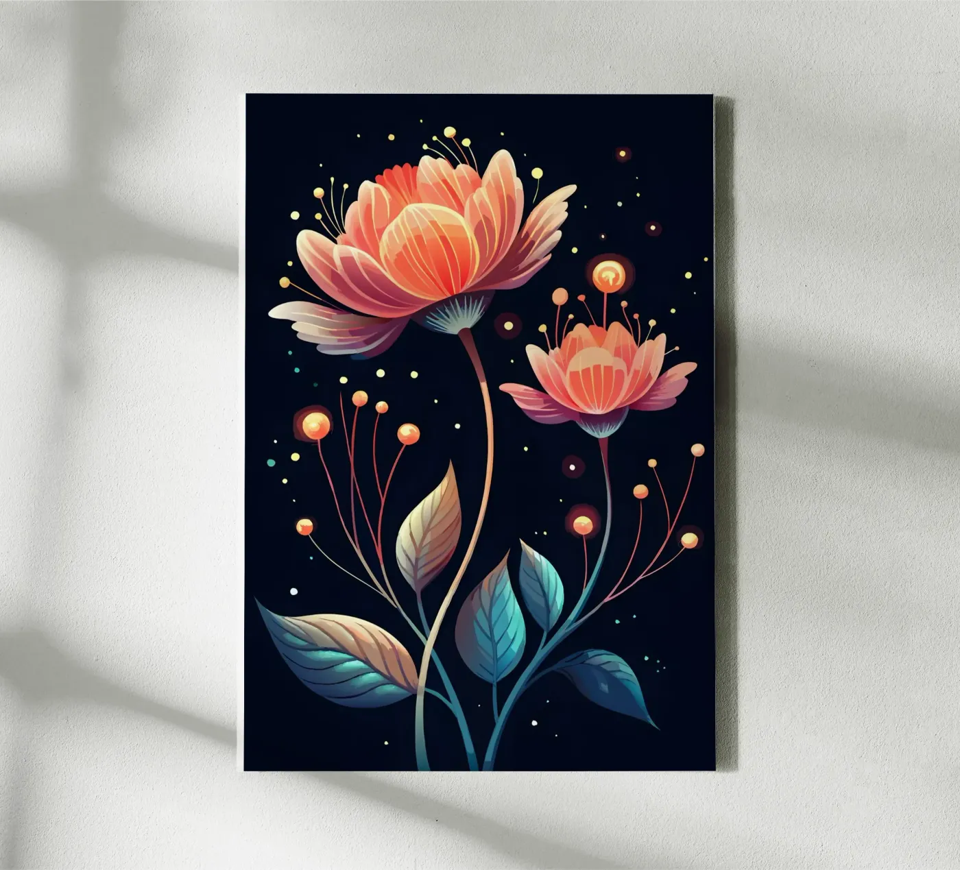 Celestial Blooms canvas by Artistic-shop