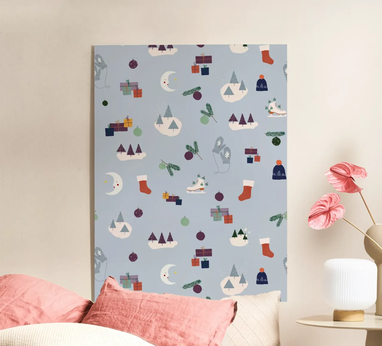 Wintermotive plexiglass da Sophie Augustin Illustration