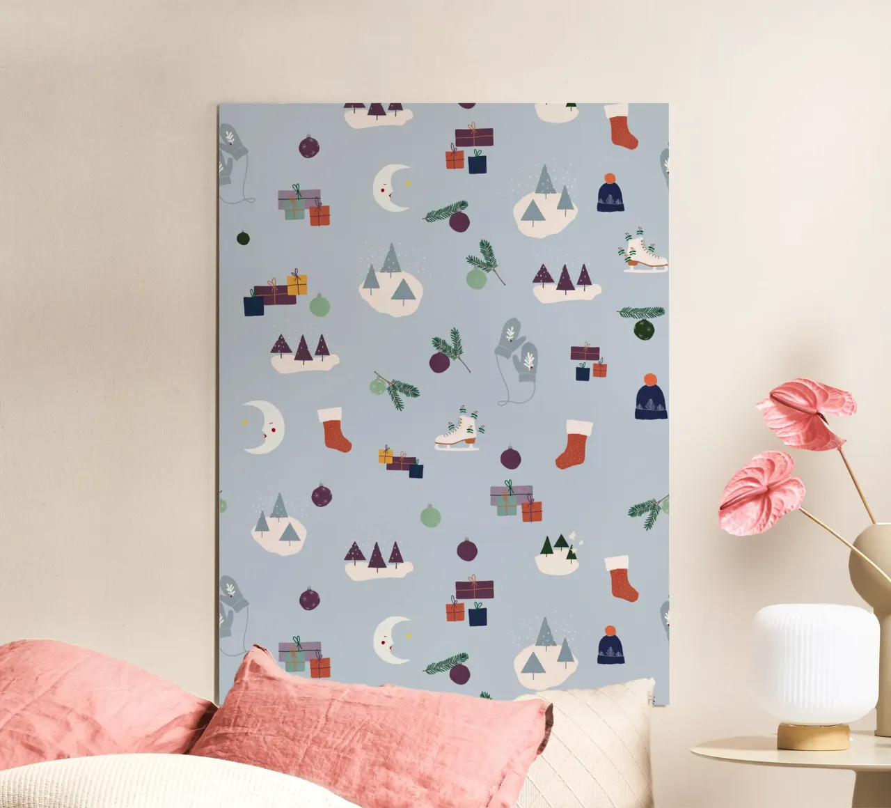 Wintermotive poster da Sophie Augustin Illustration