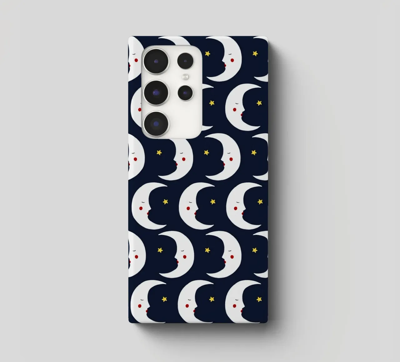 Moons pattern Samsung Hülle von Sophie Augustin Illustration