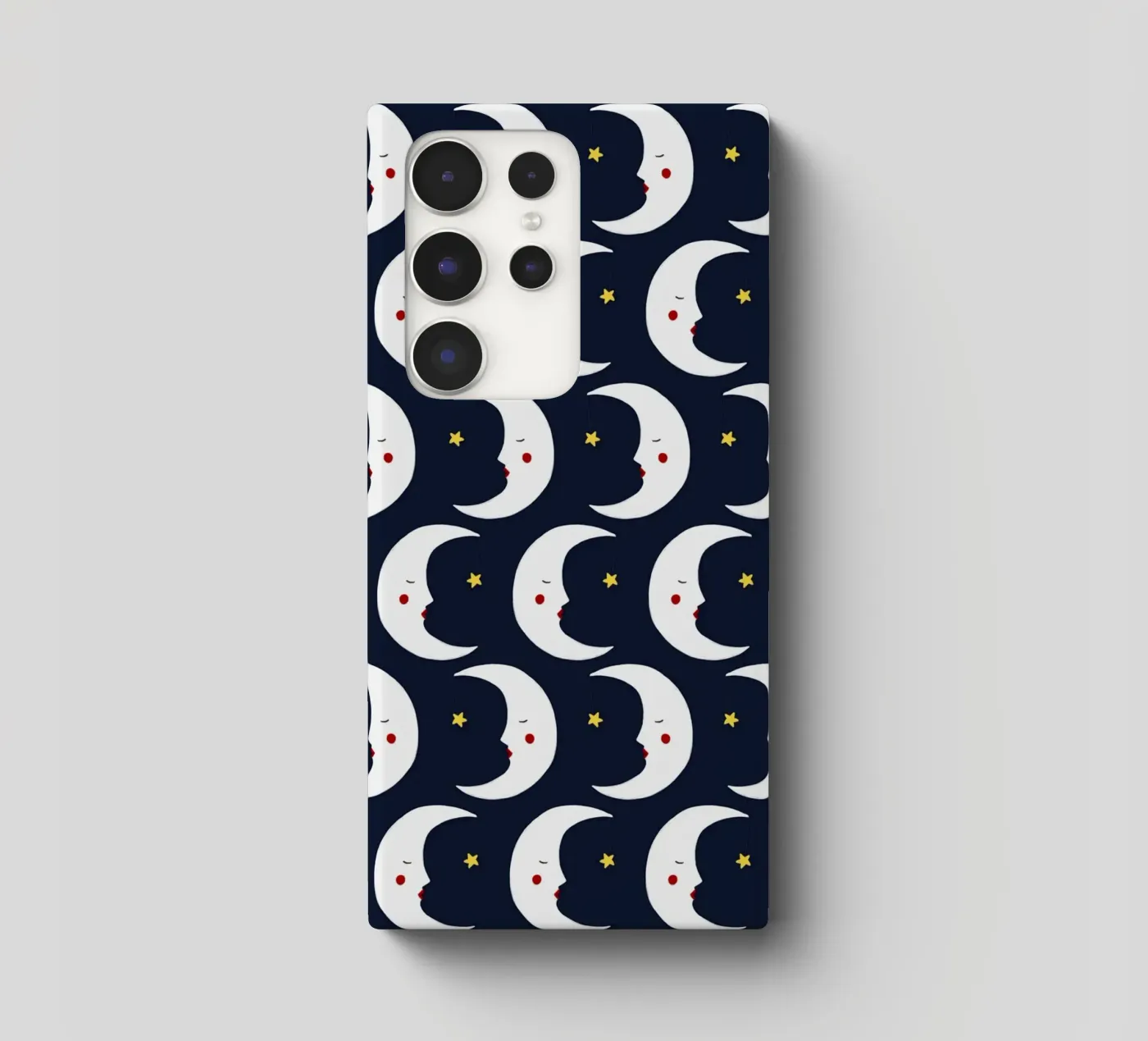 Motivo delle lune cover samsung da Sophie Augustin Illustration