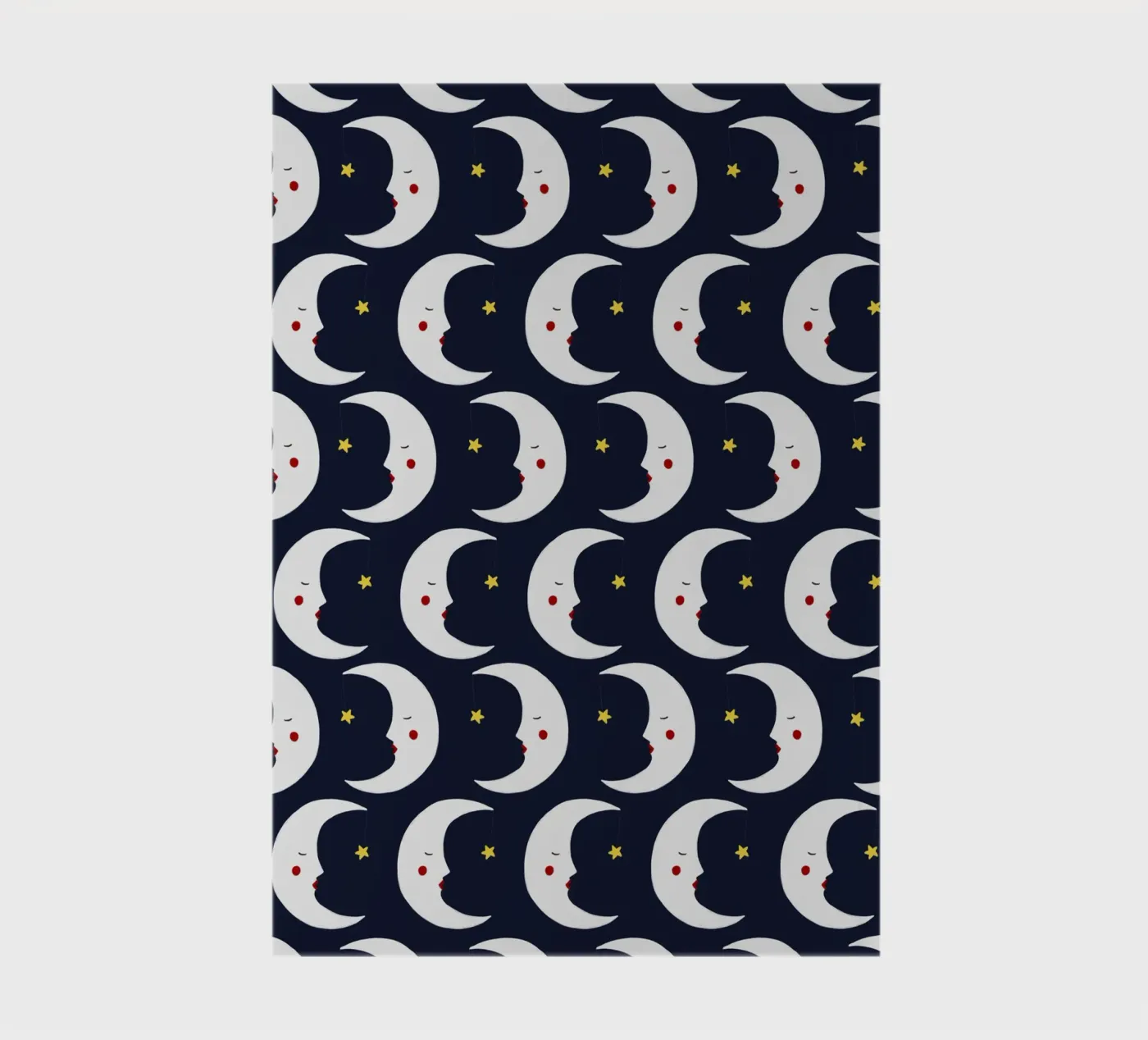 Lunes Motif carnet de Sophie Augustin Illustration