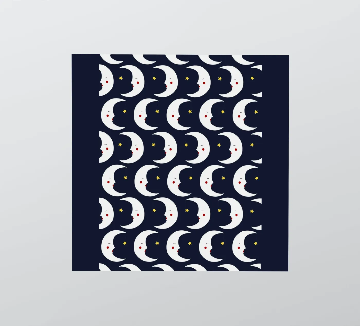 Moons pattern sticker van Sophie Augustin Illustration