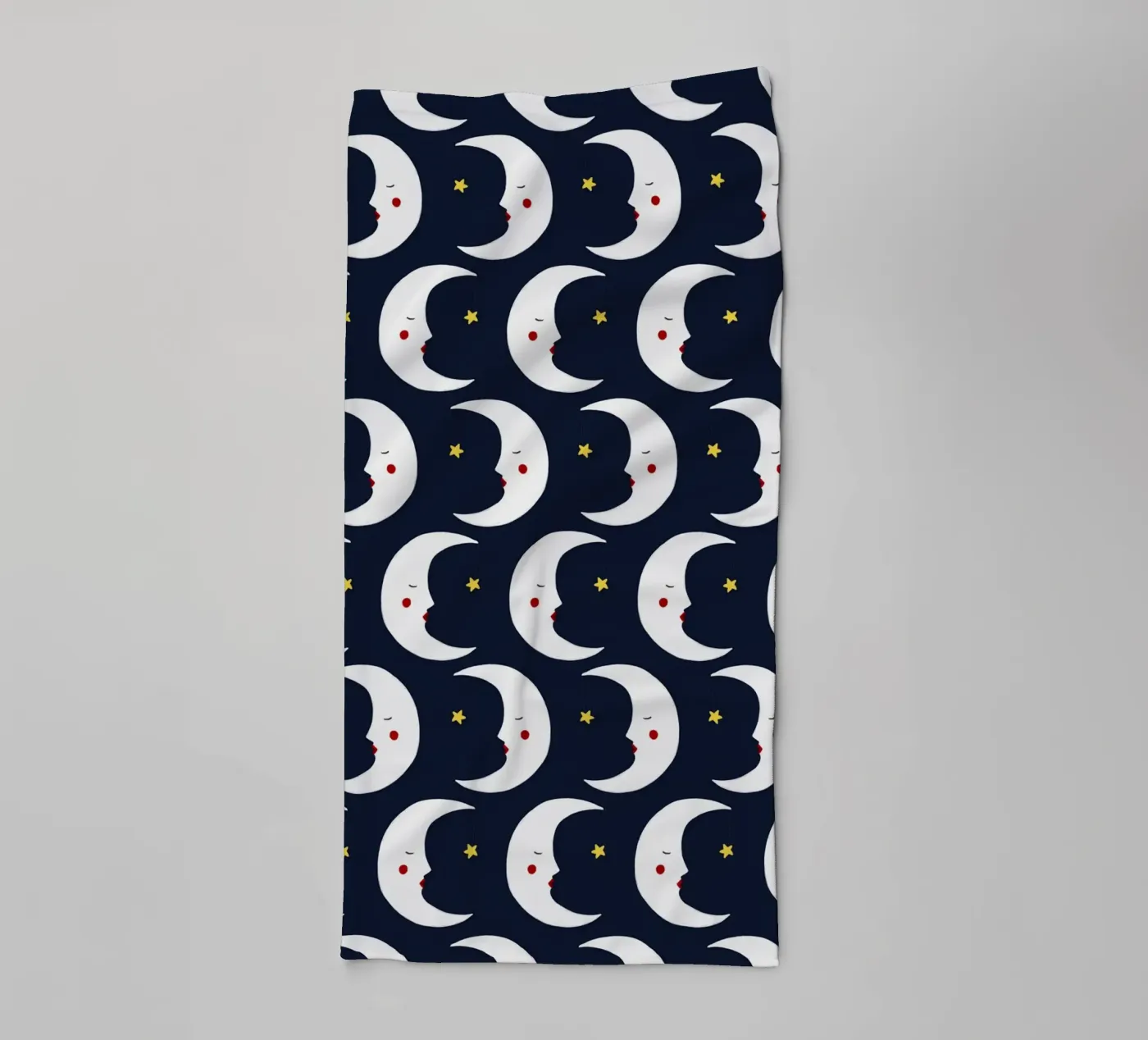 Moons pattern Handtuch von Sophie Augustin Illustration