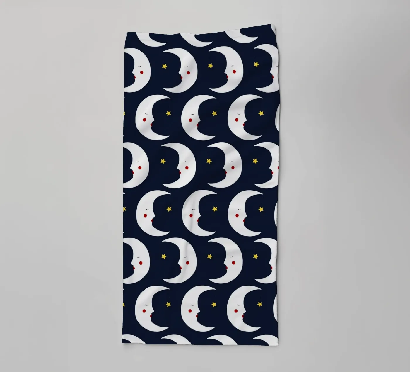 Lunes Motif serviette de bain de Sophie Augustin Illustration