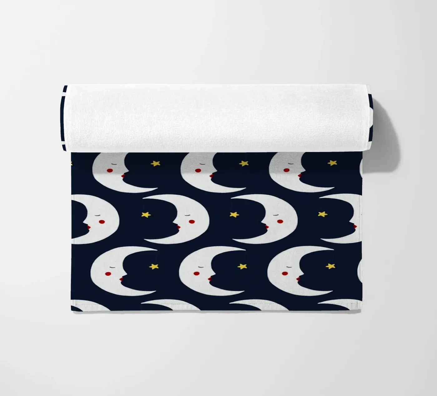 Manen patroon strandhanddoek van Sophie Augustin Illustration