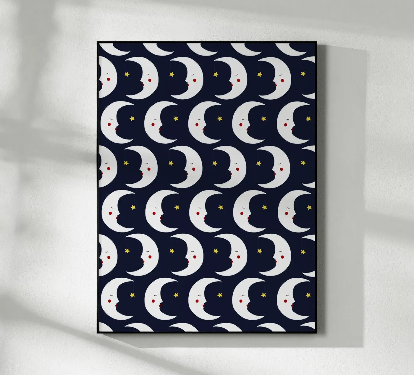 Lunes Motif plexiglas de Sophie Augustin Illustration