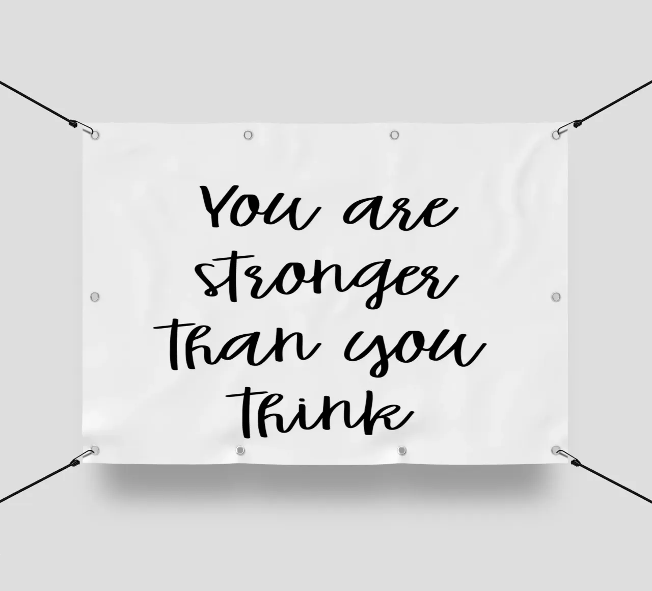 You are stronger than you think telo in pvc da Quotes on walls