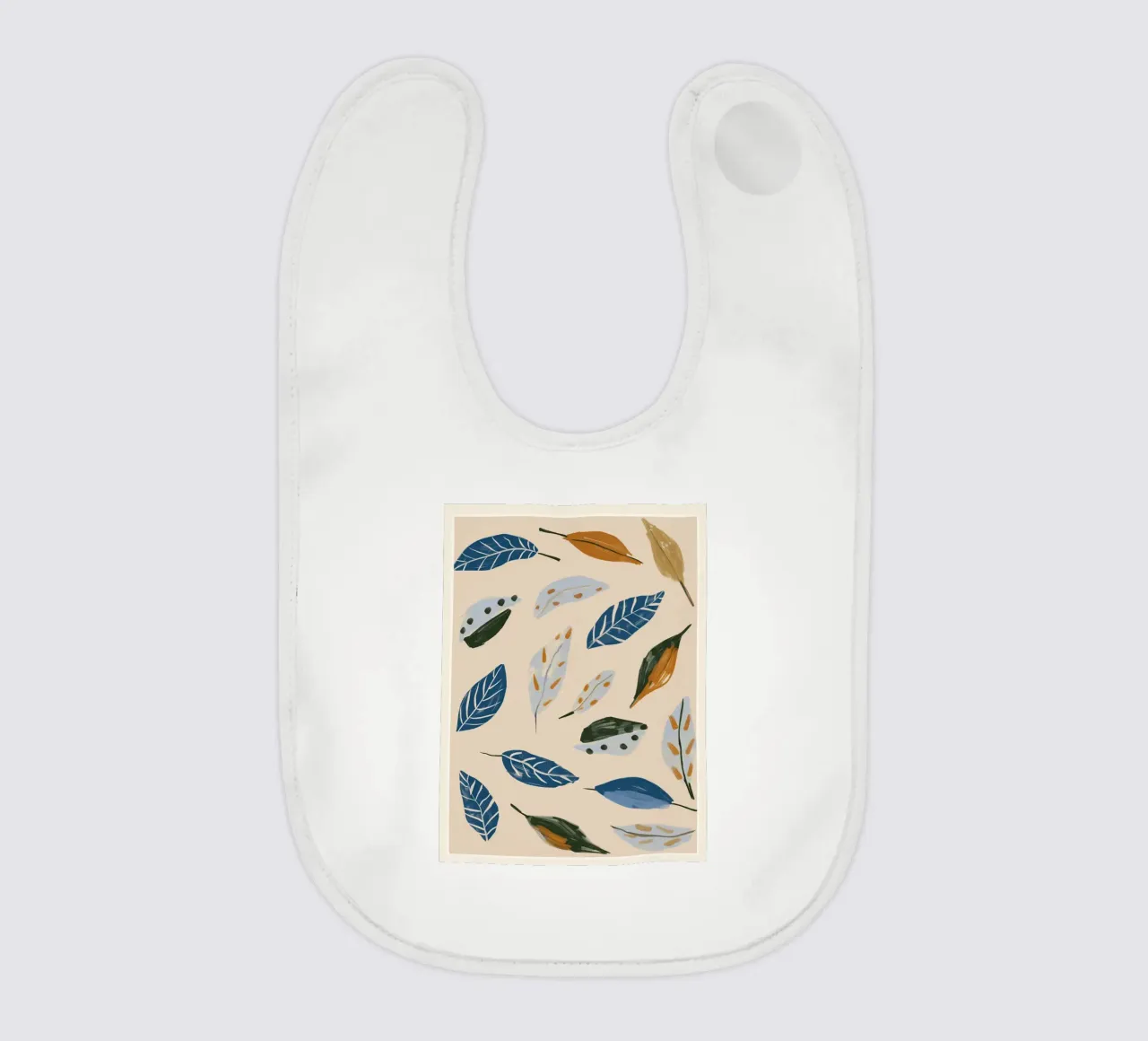 Scatter di foglie di vento morbido bavaglino da Sienna Atelier