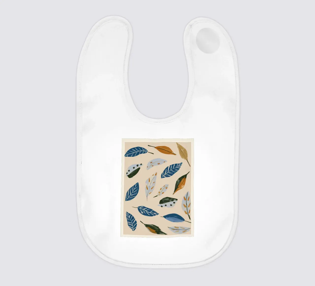 Scatter di foglie di vento morbido bavaglino da Sienna Atelier