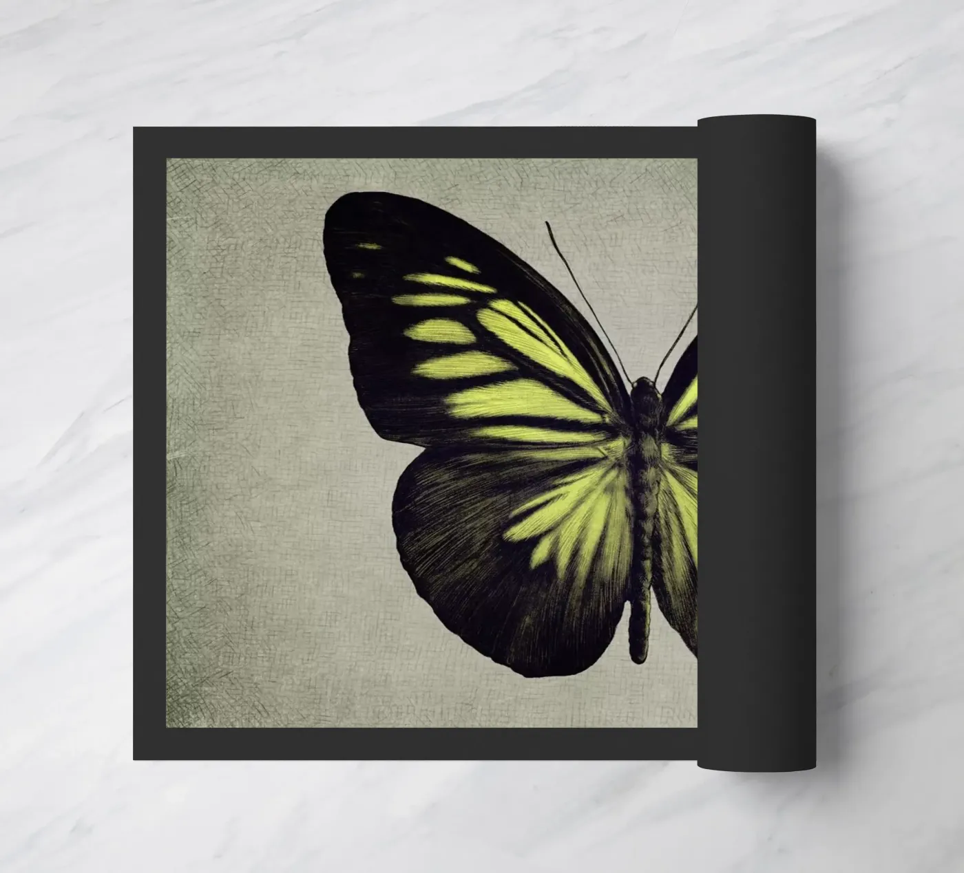 Papillon (yellow) zerbino da Eric Fan