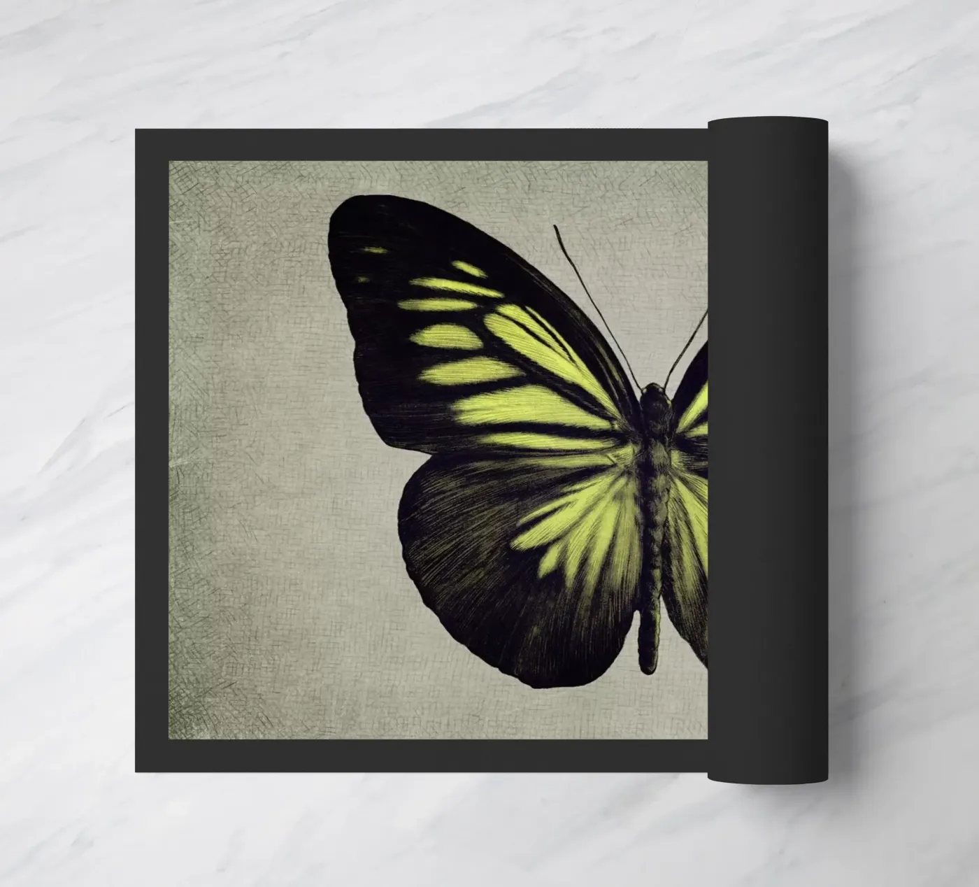 Papillon (yellow) zerbino da Eric Fan