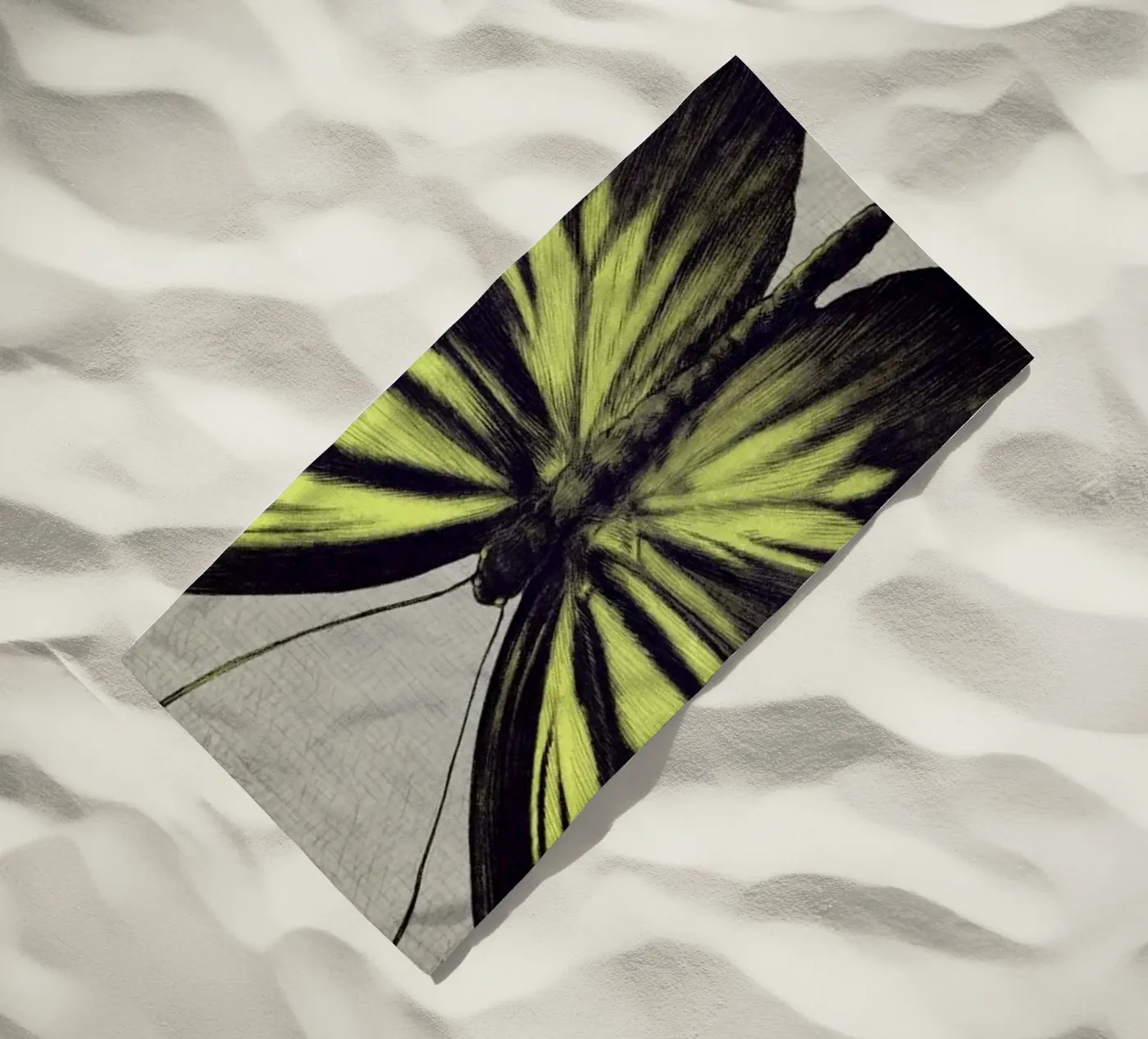 Papillon (yellow) telo mare da Eric Fan