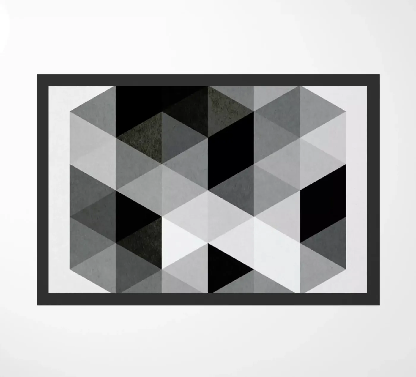 Geo Hex deurmat van Three Of The Possessed