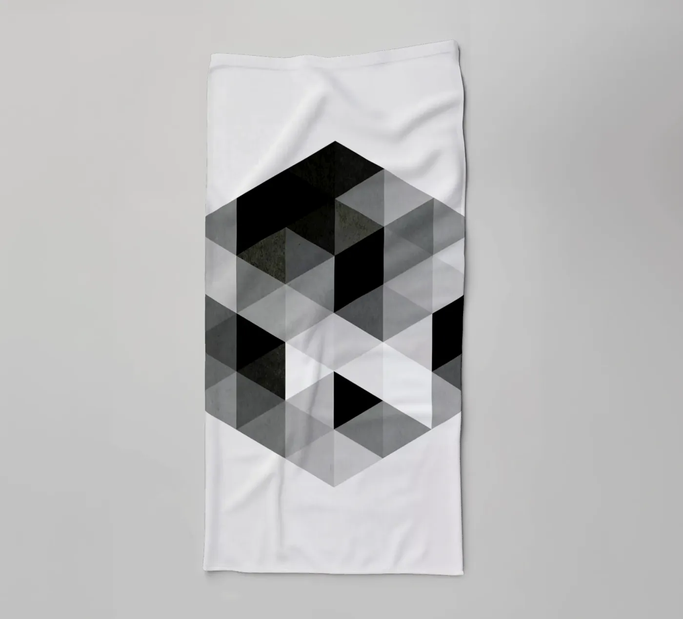 Geo Hex badhanddoek van Three Of The Possessed