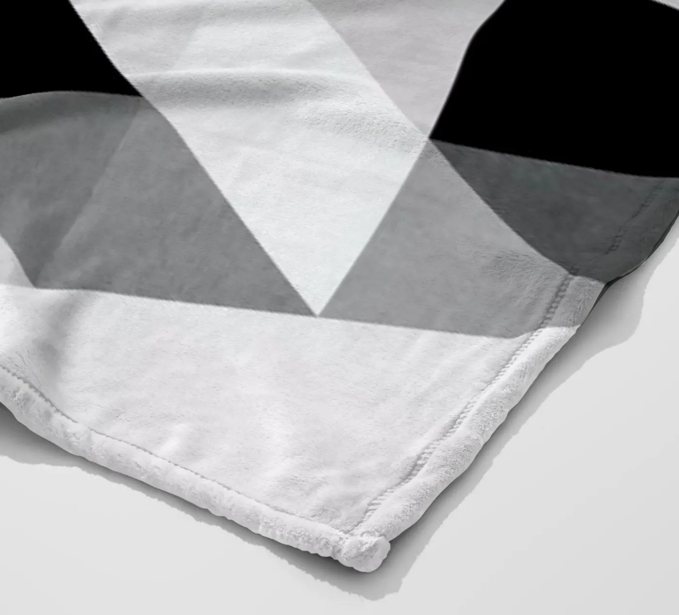 Geo Hex Fleecedecke von Three Of The Possessed