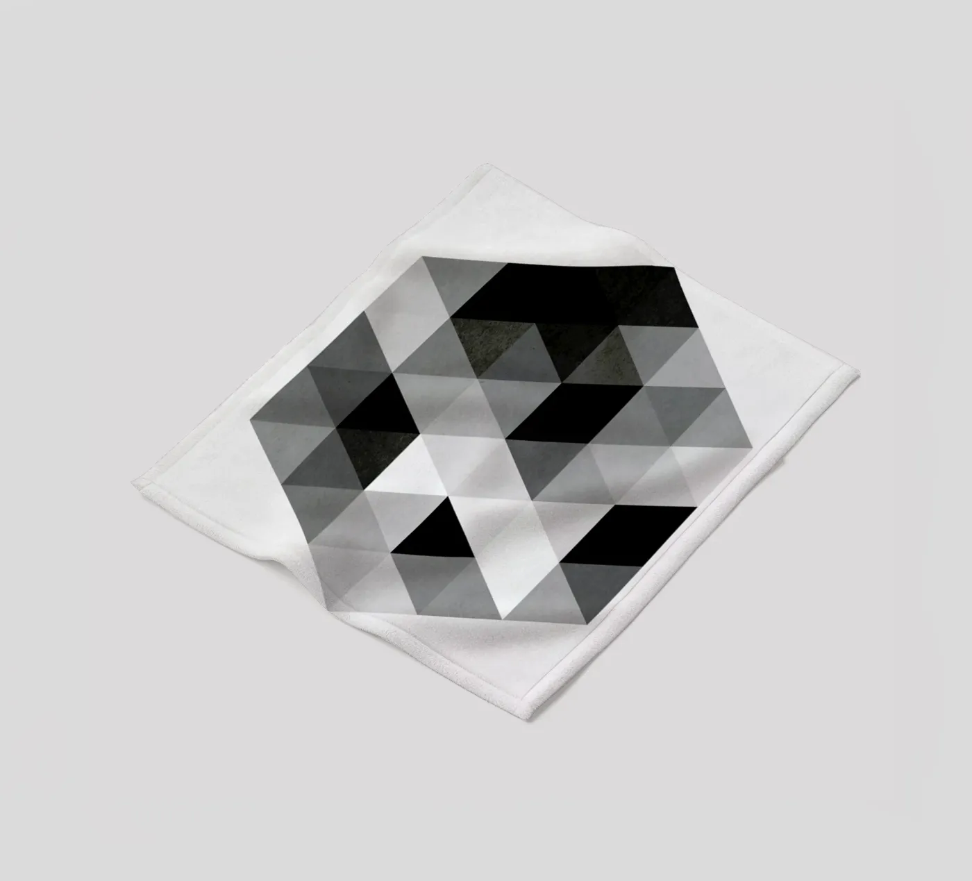 Geo Hex Fleecedecke von Three Of The Possessed