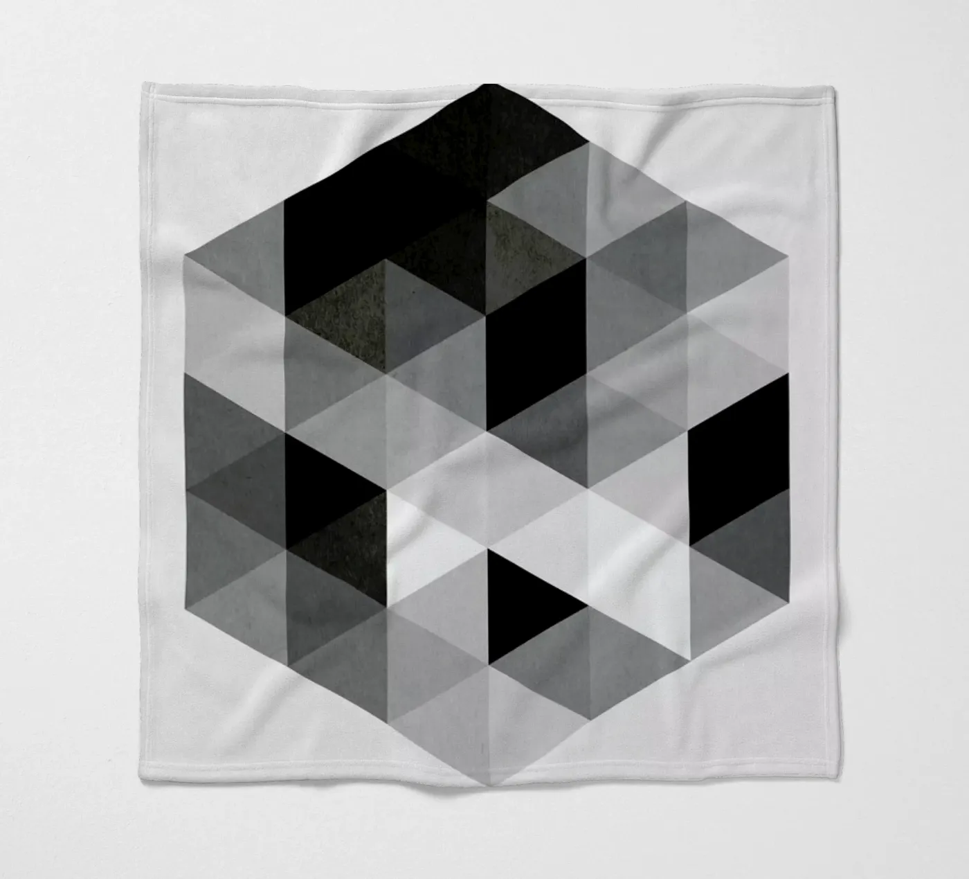 Geo Hex Fleecedecke von Three Of The Possessed