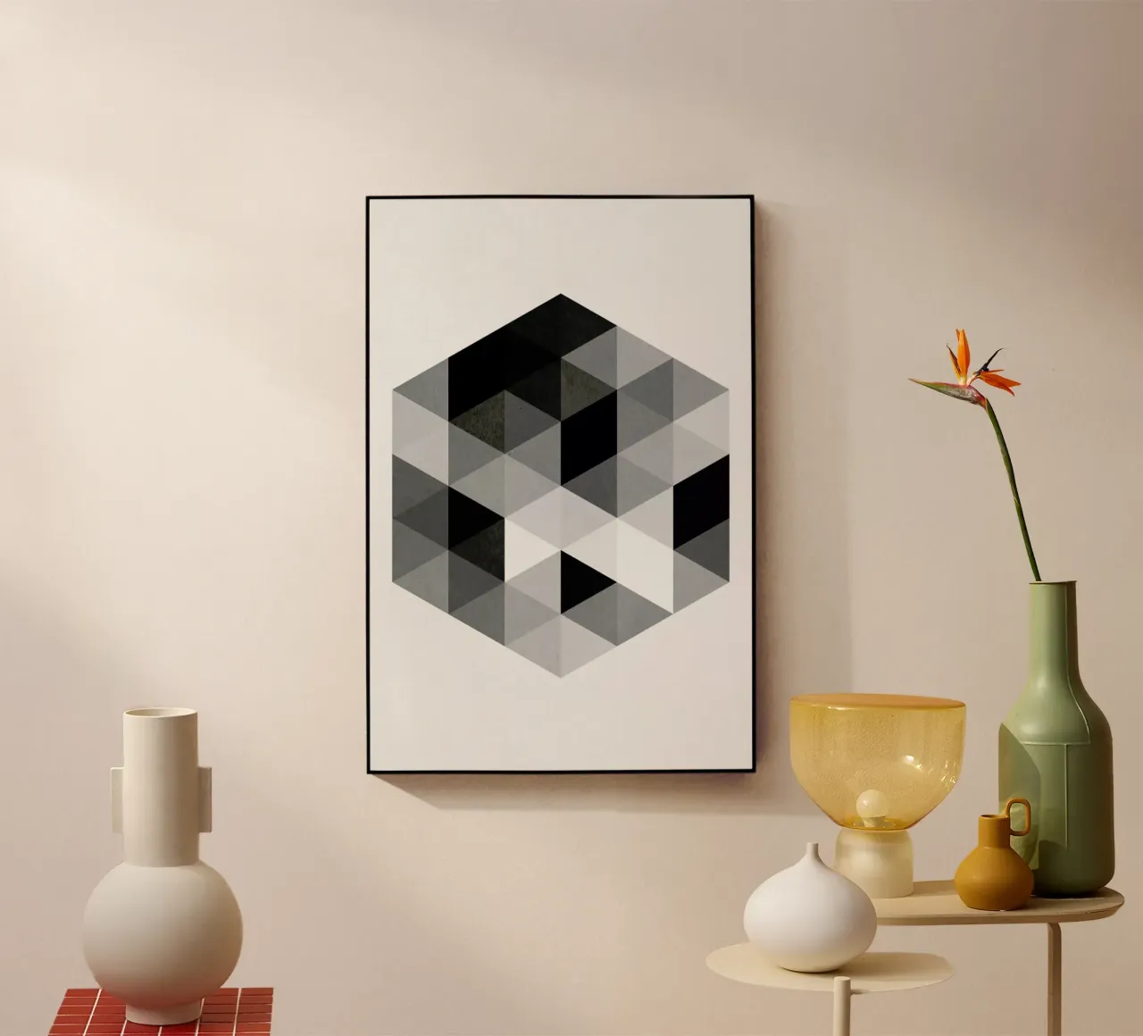 Geo Hex plexiglass da Three Of The Possessed