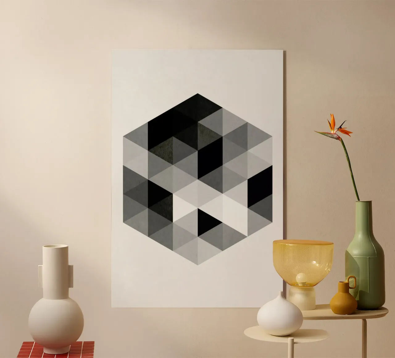 Geo Hex plexiglass da Three Of The Possessed