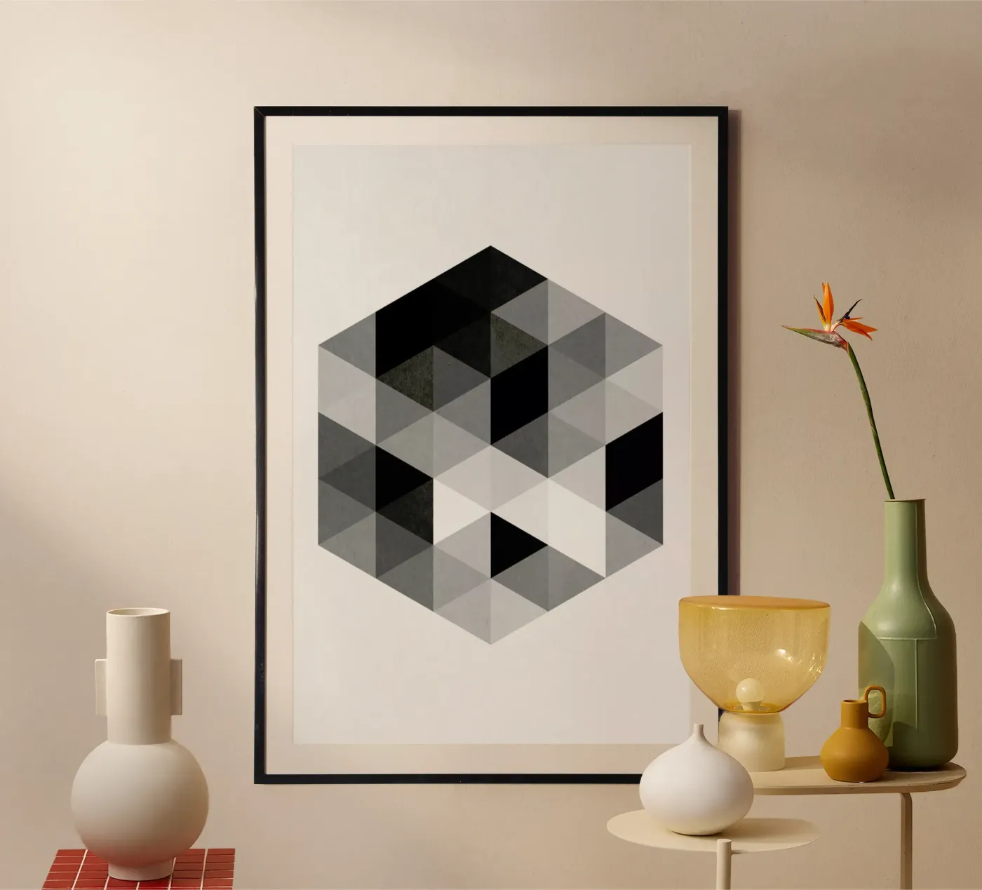 Geo Hex poster da Three Of The Possessed