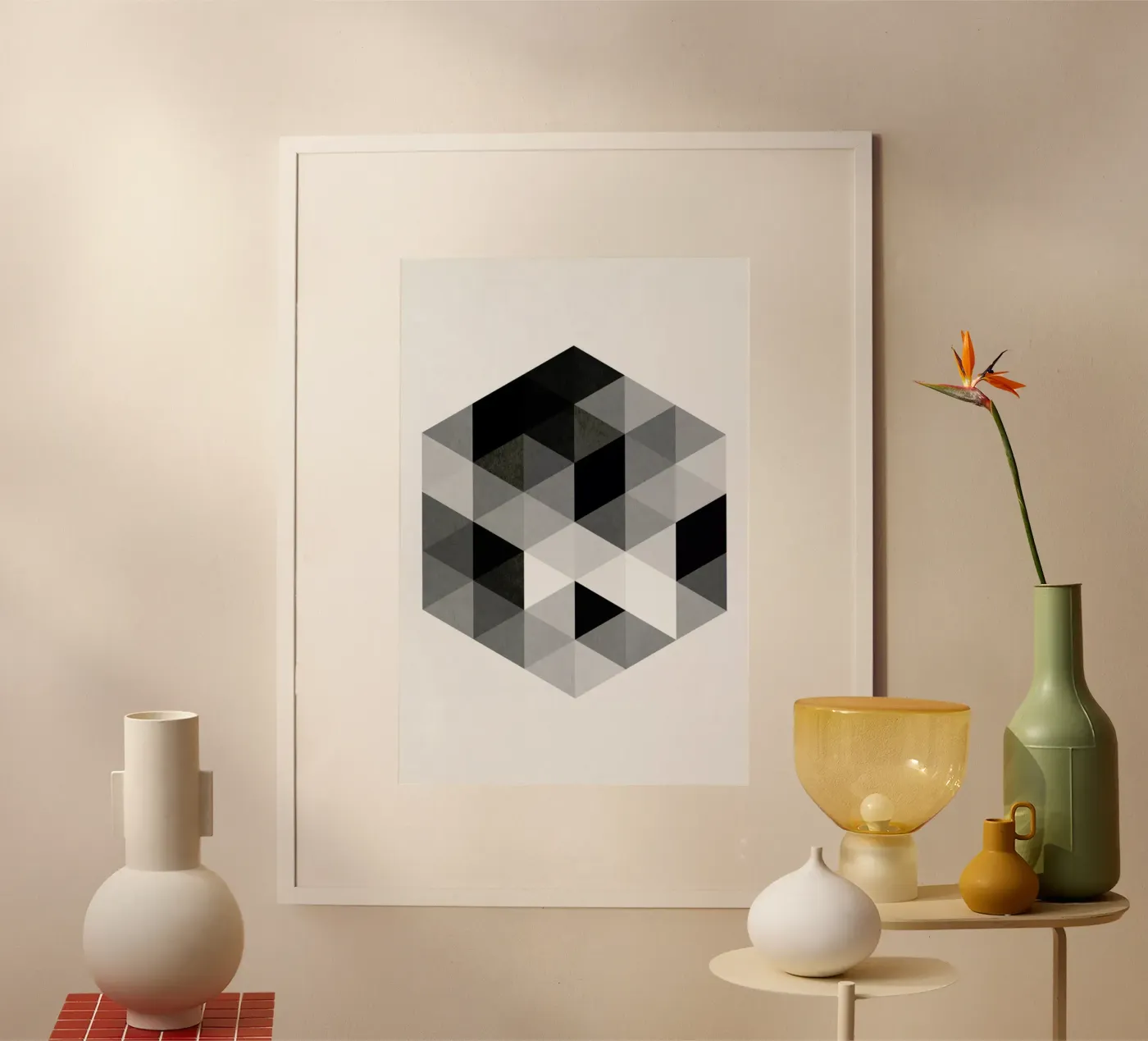 Geo Hex poster da Three Of The Possessed