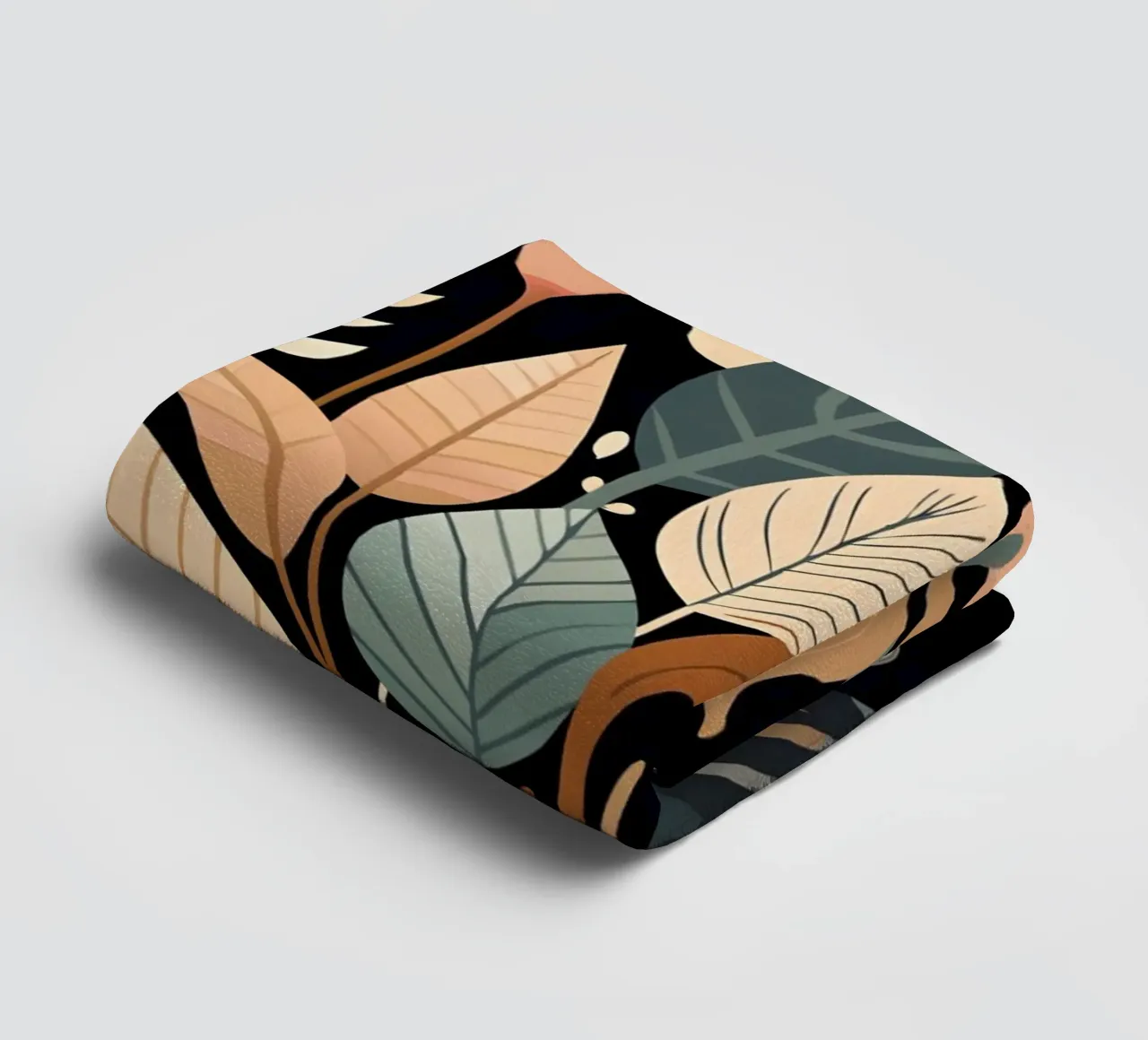 Rhapsodie botanique automnale serviette de bain de Artistic-shop