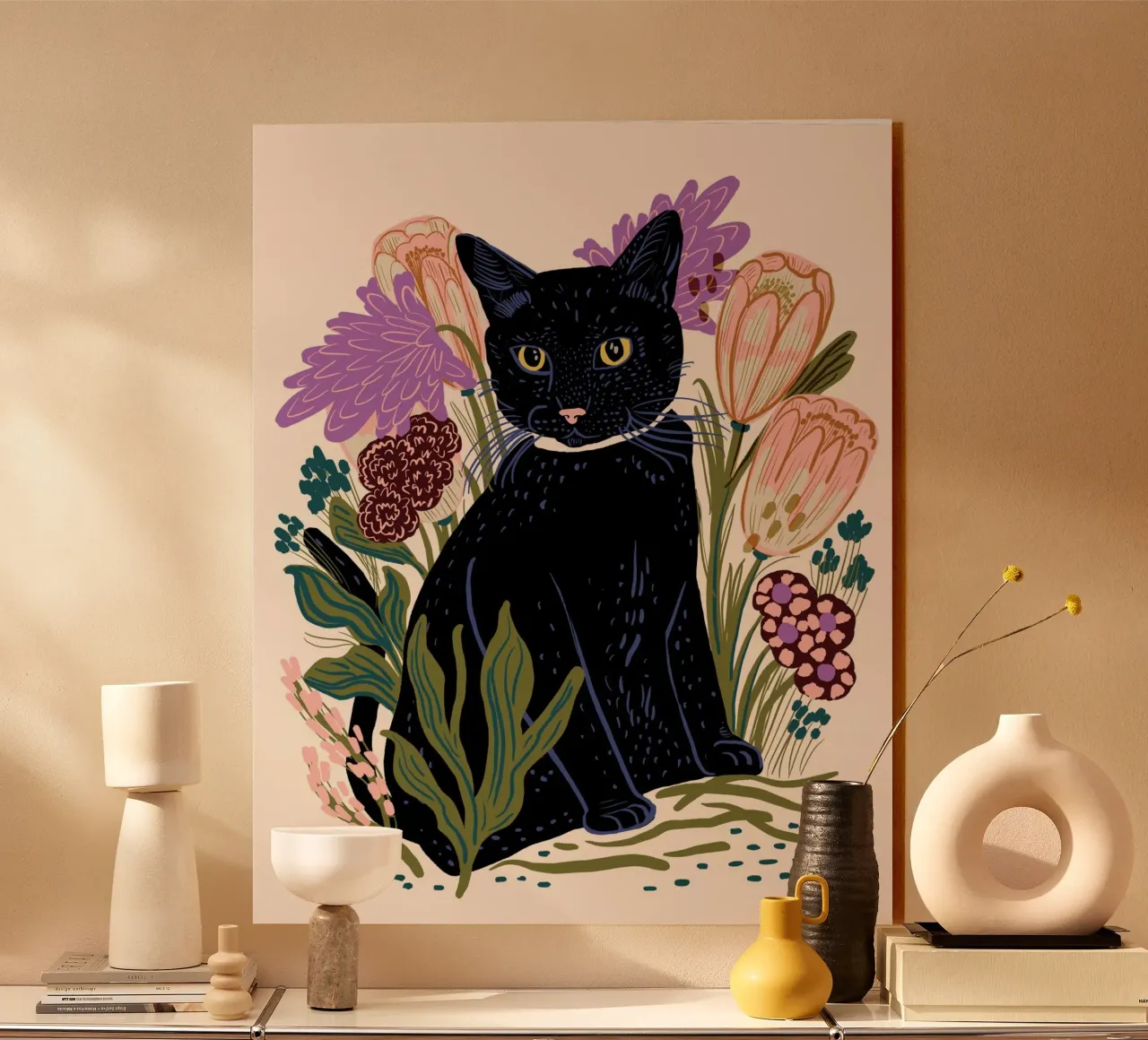 Black Cat plexiglass da Tara Reed