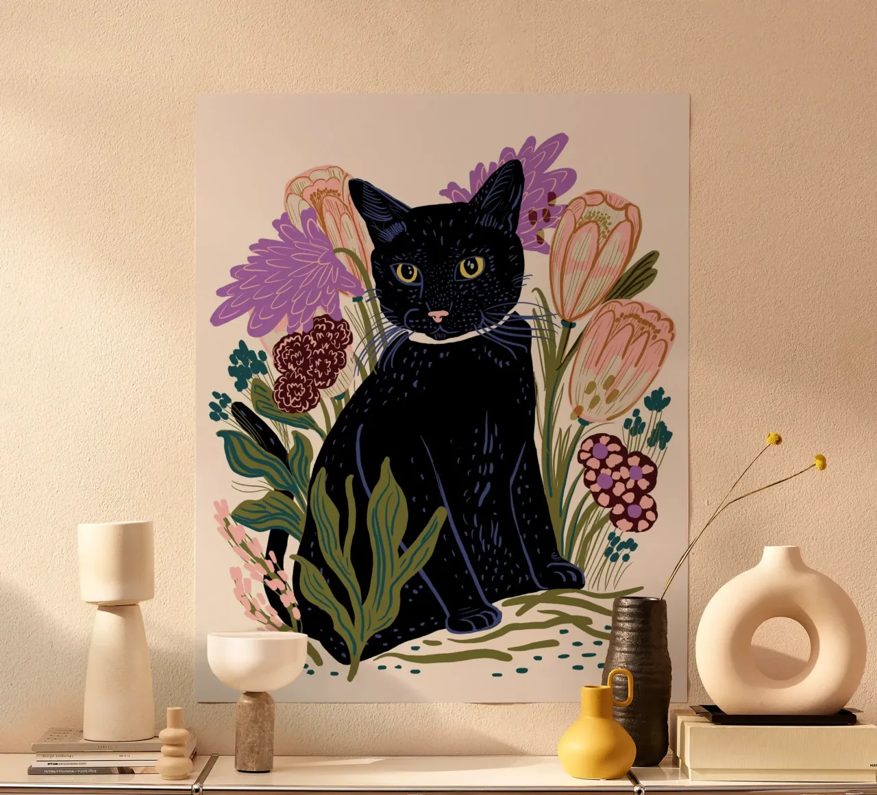 Black Cat poster da Tara Reed