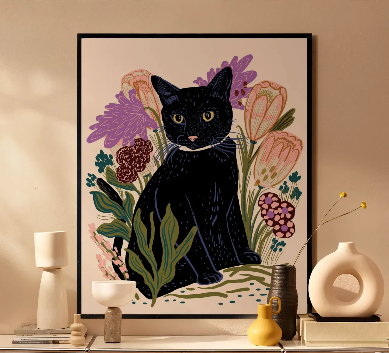 Black Cat poster da Tara Reed