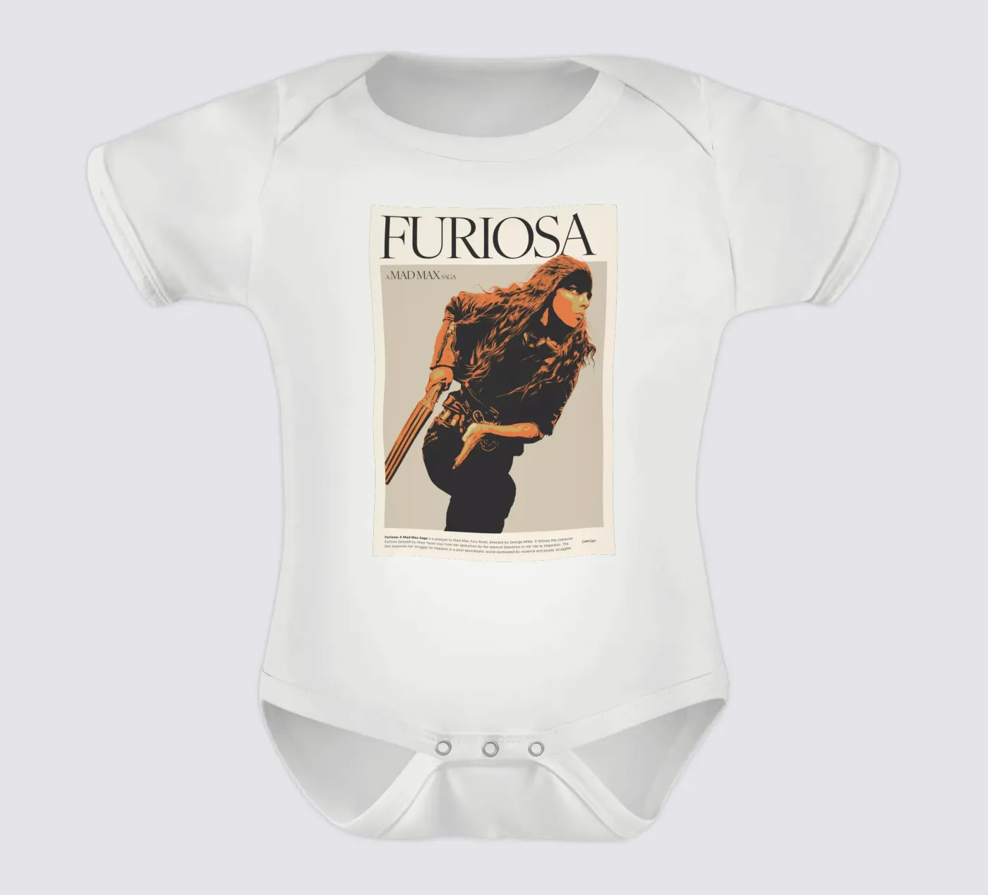 FURIEUX body bébé de Cranio Dsgn