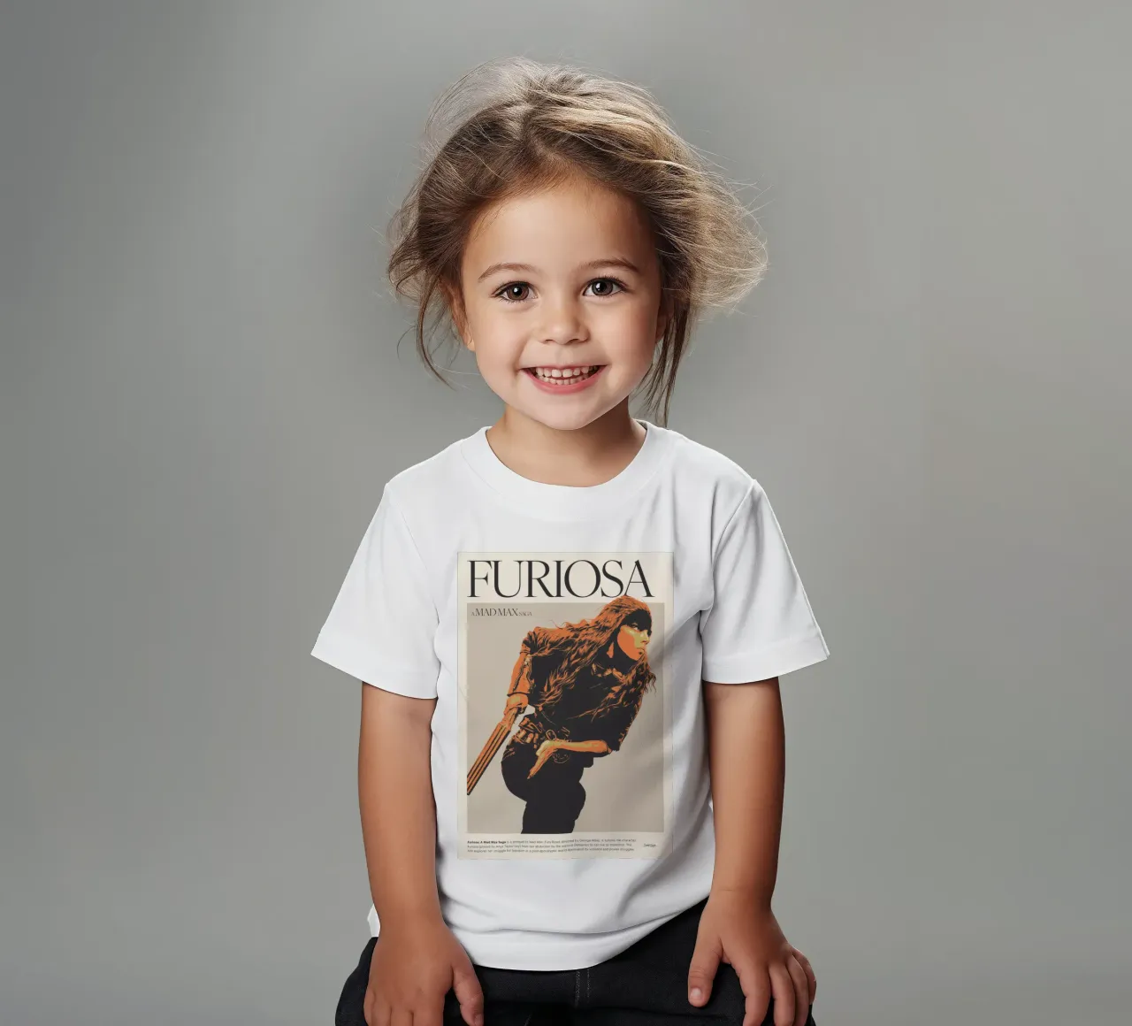 FURIOUS kinder t-shirt van Cranio Dsgn